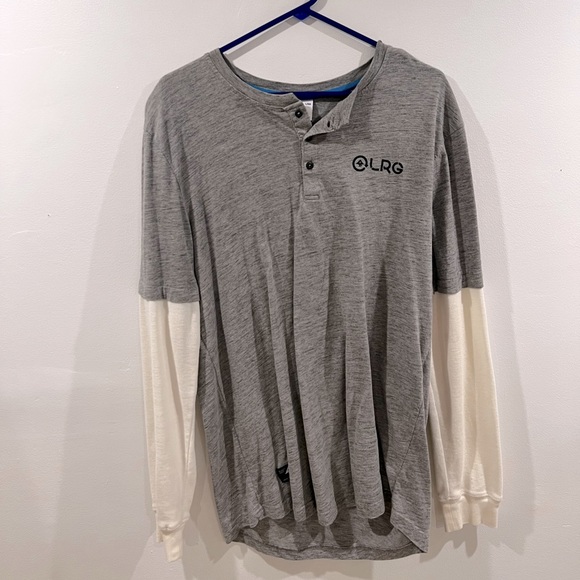 Lifted Research Group Long Sleeve Henley - Picture 1 of 3